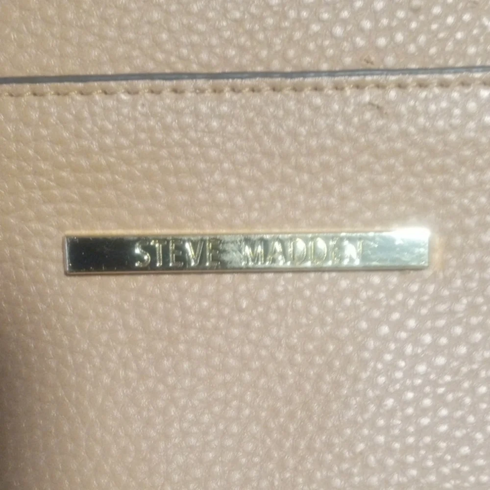 Steve Madden | Tan Large Leather Tote | GUC